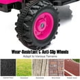 thumbnail image 4 of CazToi 12V 35W Dual Motors Ride On Tractor with Trailer  for Kids Gift for Boys Girls, 4 of 9