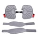thumbnail image 5 of Par de pedales de bicicleta estática con correas ensanchadas para bicicletas estáticas en casa o Husillo de 05 pulgadas, 5 of 9