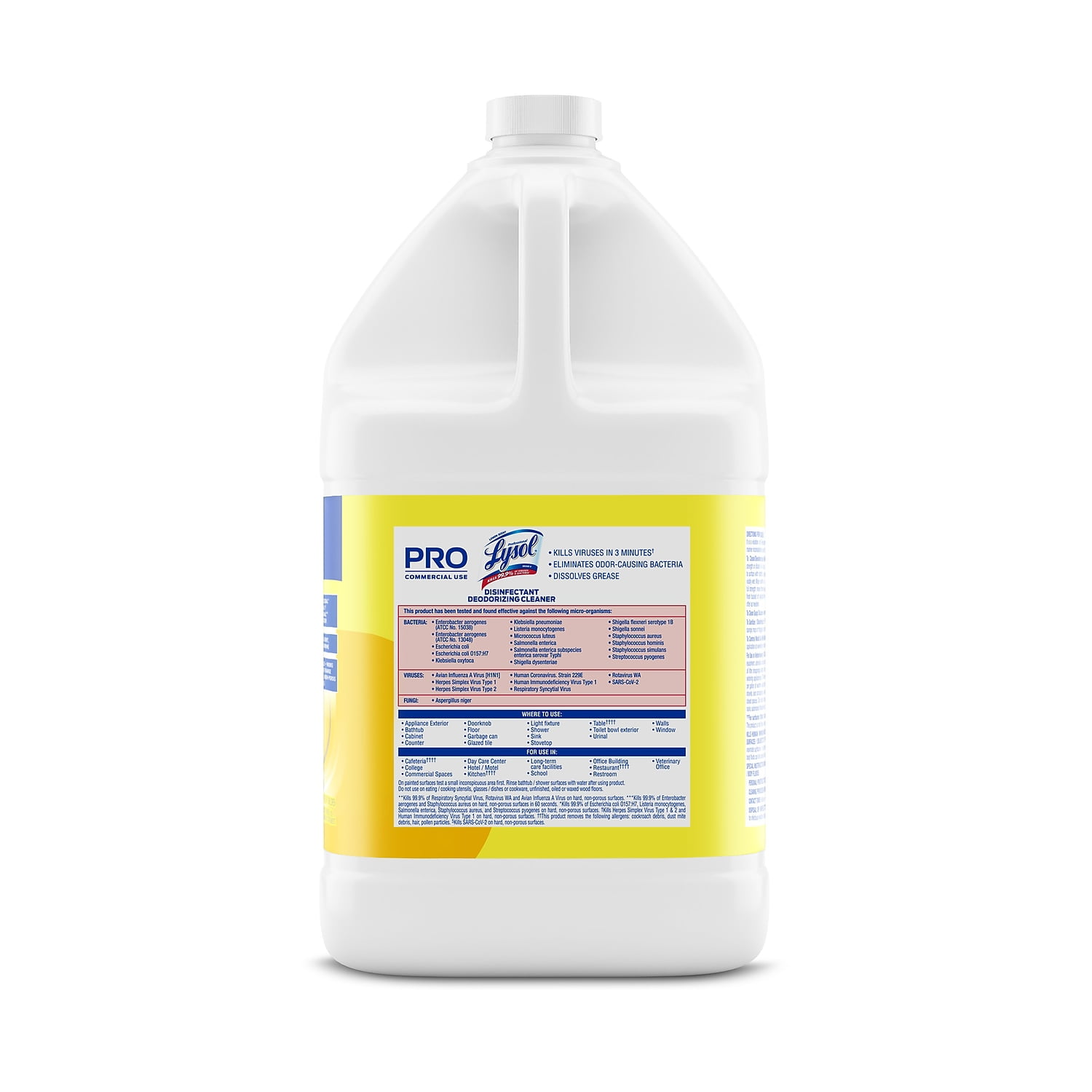 Lysol Disinfectant Heavy-Duty Bathroom Cleaner Concentrate, 1 Gal Bottles,  4/Carton - RAC94201CT