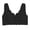 Black, variant on Womens Bras Front Button Slim Back Shaping Comfort Daily Bra Push Up Bras for Women