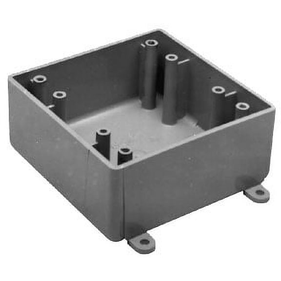 Carlon E9802 2g Blank Fs Box W/mnt