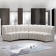 thumbnail image 5 of Customized Italian Light Luxury Villa Large Curved Living Room Ins Wind Net Red Designer Creative Fashion Lambswool Fabric Sofa My Lux Decor Round, 5 of 6
