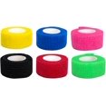 thumbnail image 1 of Qucyy Self-Adherent Cohesive Tape, 1.5in X 5 Yards, No Color Choice, 6 Count, 1 of 5