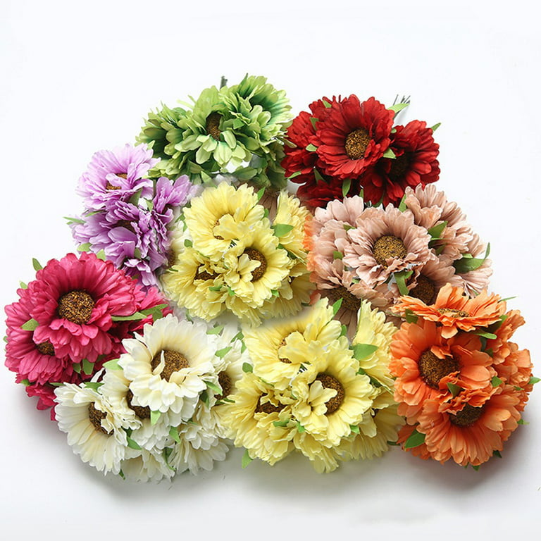  IMIKEYA Fake Daisies Flowers Artificial Ornaments