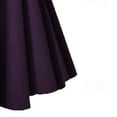 thumbnail image 4 of YOIAVAIOY Renaissance Medieval Gothic Halloween Cloaks for Men Hooded Full Length Front Tie Cape Costume Party Outerwear Purple S, 4 of 6