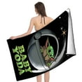 thumbnail image 4 of Yoda Baby Beach Towel 30.7 × 59 InchesI Made Of Microfiber Material Quick Drying And Comfortable Showcasing A Charming Style, 4 of 6