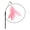 Pink, variant on BESTSKY Interactive Cat Toy,Touch Activated Sounds Interactive Cat Toys for Indoor Cats,Immediate Attention Grabber Interactive Cat Toys,Green