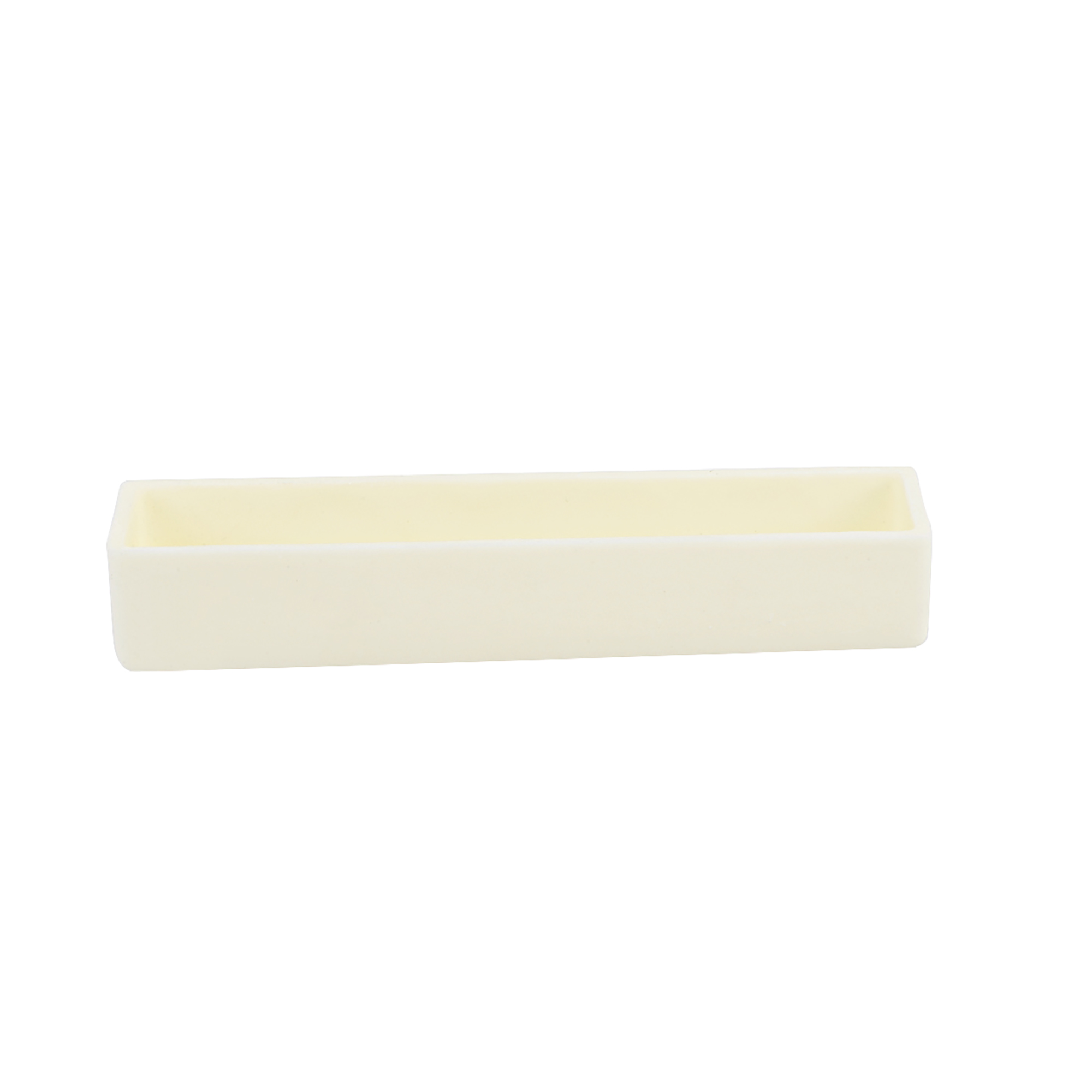 22ml 102x27x18mm Corundum Alumina Crucible Boat Sample Holder Furnaces
