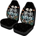 thumbnail image 5 of Pzuqiu Car Seat Covers, Compatible with Sedan Seats Vehicle Seats, Car Seat Covers Full Set for Trucks Cars Elastic, Floral Starry Sky Pattern, 5 of 10