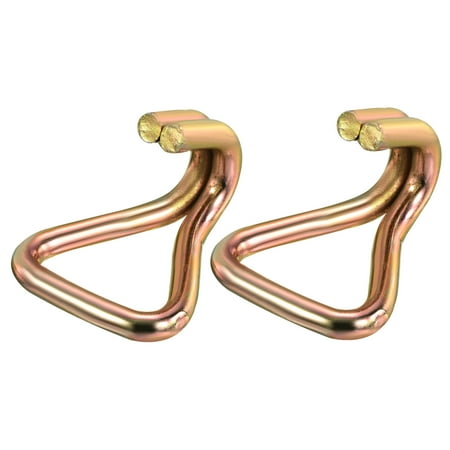 

Uxcell 37mm Pack of 2 Double J Strap Hook High Load