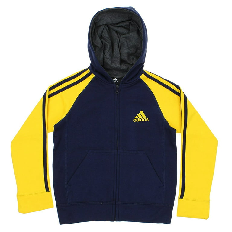 Adidas Youth Full-Zip Three Stripe Options - Walmart.com