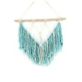 thumbnail image 5 of Mobutofu 1Set Tassel Tapestry Blue Cotton Rectangle Fabric Wall Hangings for Home and Room Decoration, 5 of 8