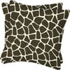 Mozambique Coffee 16" Square Pillow, 2 pack
