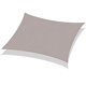 thumbnail image 1 of Vela de sombra rectangular, 2x4m, impermeable, anti-UV, impermeable y transpirable, gris claro, 1 of 5