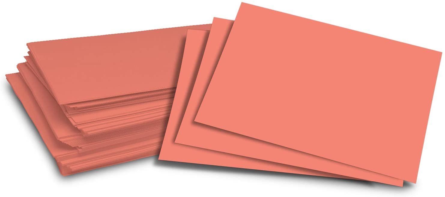 Half Letter Size, 8.5 x 5.5" Premium Color Regular Paper, 500 Sheets