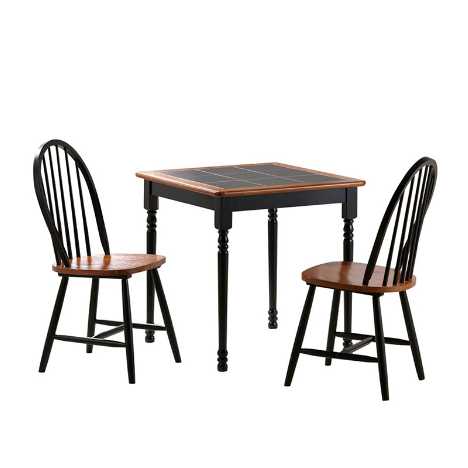 Boraam 3pc Square Tile Top Set, Multiple Colors