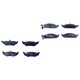 thumbnail image 1 of Set de Balatas Semimetálicas TRW 1995 A 2000 Dodge Kit Completo, 1 of 4