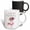 Multicolor, variant on 3drose, Pretty Pink Flamingo Happy 90th Birthday, 11oz Two-tone Black Mug