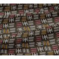 thumbnail image 5 of oneOone Viscose Jersey Fabric Line Kasuri Fabric Prints By Yard 60 Inch Wide, 5 of 5