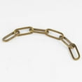 thumbnail image 7 of 48-inch 9-gauge Brushed Brass Square Profile Accessory Chain, 7 of 7