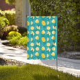 thumbnail image 4 of Wukai Lemon Blue Garden Flags Double Sided Welcome Garden Yard House Flags Outside Outdoor House (Only Flag), 4 of 8