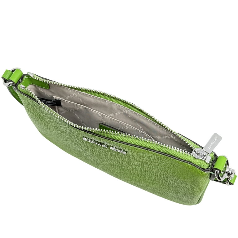 ホッツィートッツィー　グリーンバック Michael Kors Women's Jet Set Small Pebbled Leather Convertible