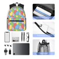 thumbnail image 4 of Fotbe Colorful Easter eggs Mochila Ligera Casual para Laptop para Hombres y Mujeres, Mochila Impermeable de Uso Diario, Mochila para Universidad, 4 of 6
