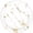 Black Stroke, variant on PLASTICPRO 32-piece Gold Floral Plastic Plates Disposable Heavy Duty Elegant Plate for Party, 7'' & 10''