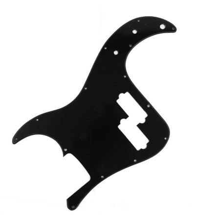 - Music Surface Scratch Plate Pickguard Electric Guitar Parts Backplate Black