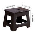 thumbnail image 3 of Folding Plastic Step Stool Heavy Duty Portable Non Slide Stool For Kids Adults Home Camping Outdoor Use, 3 of 6