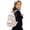 White, variant on Students School Backpack Durable Large Capacity Tear Proof Bookbag with Pockets for Student Elementary School Daily Use
