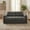 Dark Gray - Double, variant on VERDECORE Corduroy Convertible Folding Sofa Bed, Boneless Sleeper Couch for Living Room, Single Size
