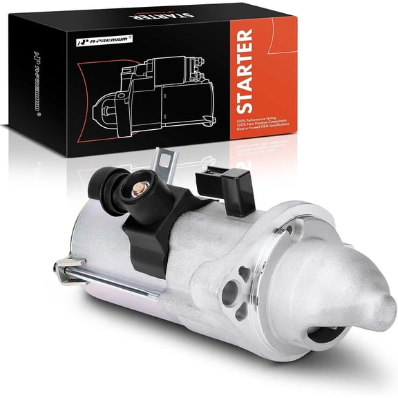 A-Premium Starter Motor Compatible with Honda Civic 2016 2017 2018 2019 2020 2.0L, Manual Transmission, 12V 1.6KW 9-Teeth Clockwise, Replace# 31200-5BA-A01, 31200-5BA-A02