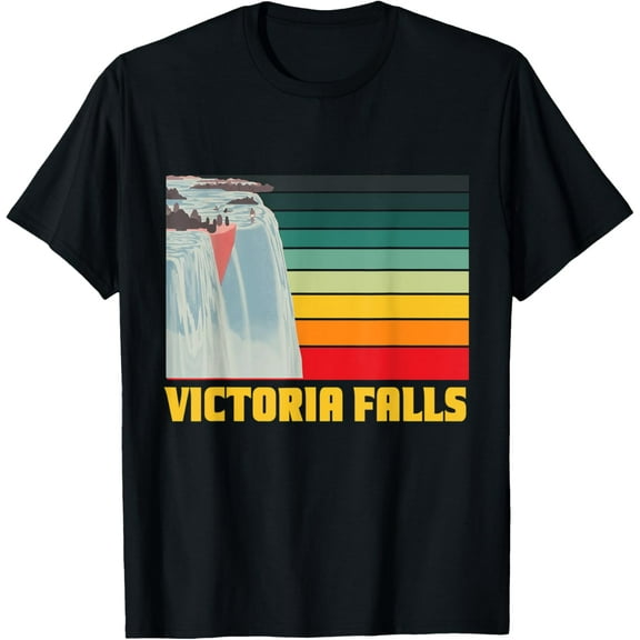 Victoria Falls Zimbabwe Waterfall Souvenir Africa Zambia T-Shirt