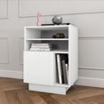 thumbnail image 1 of Nexera Marble 1 Door Audio Tower, White, 1 of 5