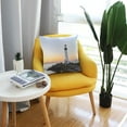 thumbnail image 6 of GZHJMY Lighthouse Pillow Covers 16 x 16 Inch Square Decorative Throw Pillow Covers Cushion Case for Sofa Couch Home Farmhouse Decor, 6 of 7