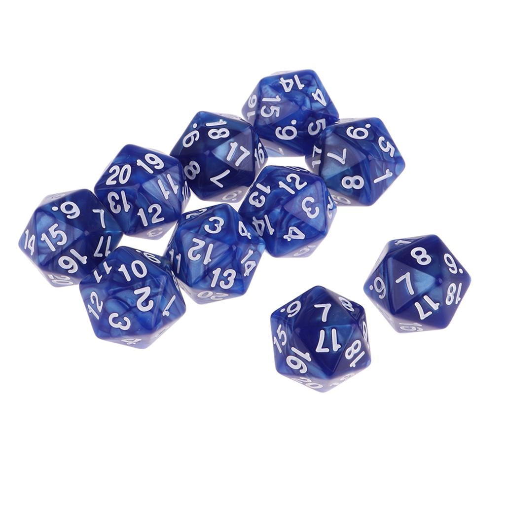 10 Pcs dés Lumineux Multi-Faces Noctilucents D20 dés Jeu de Rôle Ensemble de dés pour Jeu D&D TRPG Bleu+vert 10 Pcs dés Lumineux Multi-Faces Noctilucents D20 dés Jeu de Rôle Ensemble de dés pour Jeu D&D TRPG Bleu+vert
