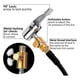 thumbnail image 3 of 2Pcs Lock on Air Chuck Tire Inflator,Metal Locking Tire Air Chuck with Air Release Valve,8mm Standa, 3 of 5