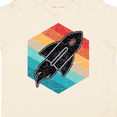 thumbnail image 4 of Inktastic Rocket Ship Retro Space Boys or Girls Toddler T-Shirt, 4 of 5