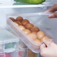thumbnail image 4 of Kitchen Storage Box Eggs Holder Sea Food Refrigerator Fresh-Keeping Case Refrigerated Food Container, 4 of 9