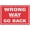 Warning Sign 4, variant on Trucks (Straight Arrow) 8"x12" Aluminum Metal Warning Signage With Symbol For Indoor Outdoor Use