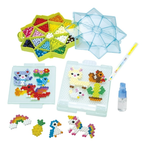 Aquabeads Star Bead Studio Complete Arts & Crafts Bead Kit for Children - over 1,000 beads, including star beads and double sided bead pen tool