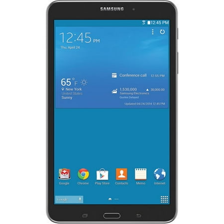 Refurbished Verizon Samsung Galaxy Tab 4 with WiFi 8quot; Touchscreen Tablet PC Featuring Android 4 