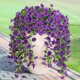 thumbnail image 1 of Flores colgantes artificiales Hrobek de color morado oscuro, 2 unidades, 1 of 7