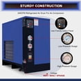 thumbnail image 6 of 240CFM Refrigerated Air Dryer for 50HP Compressors, 3PHASE 460V, Refrigerated Air Compressor Dryer, Compressed Air Systems, Industrial Refrigerated Compressed Air Dryer, 6 of 12
