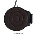 thumbnail image 3 of Ruroz 360 Rotating Seat Cushion for Car,Swivel Car Seat for Car for Elderly Support, Non Slip, Memory Foam, Ergonomic Design (2pcs, Brown), 3 of 6