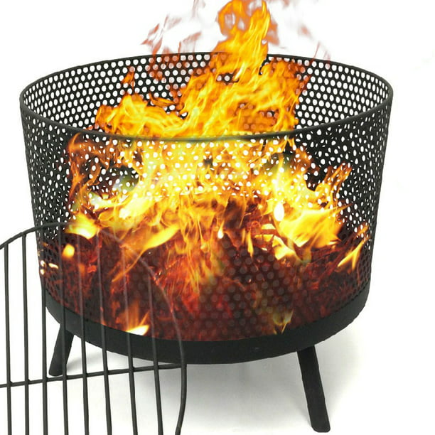 Easygo Camping Patio Outdoor Fire Pit, Portable Fire Pit Camping
