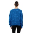 thumbnail image 2 of Women's New Era  Blue Detroit Lions Throwback Oversized Boxy Sweatshirt, 2 of 4