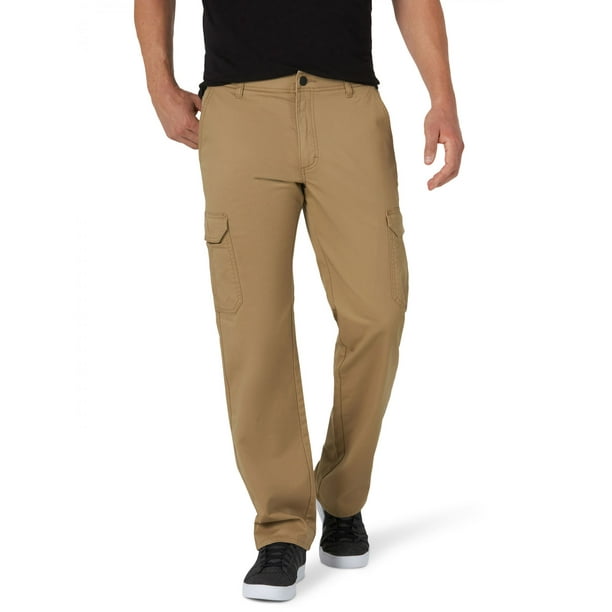 Lee - Lee Men's Extreme Comfort Cargo Twill Pant Straight Fit - Walmart ...