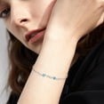 thumbnail image 3 of TANGPOET Infinity Heart Bracelet for Women 925 Sterling Silver Infinity Bracelets for Mom Wife Girls Her Birthday Valentine’s Mothers Day Gifts Forever Love Jewelry, 3 of 7